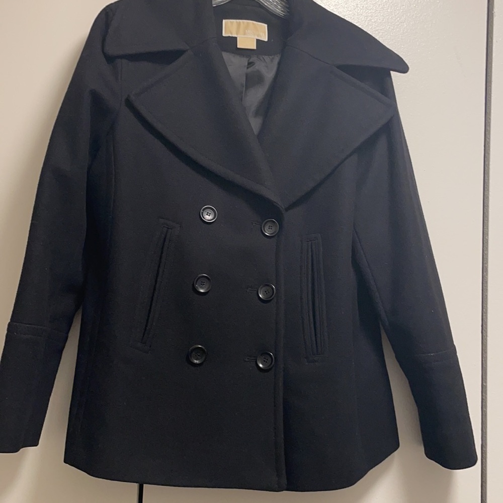Michael Kors | Black Short Peacoat